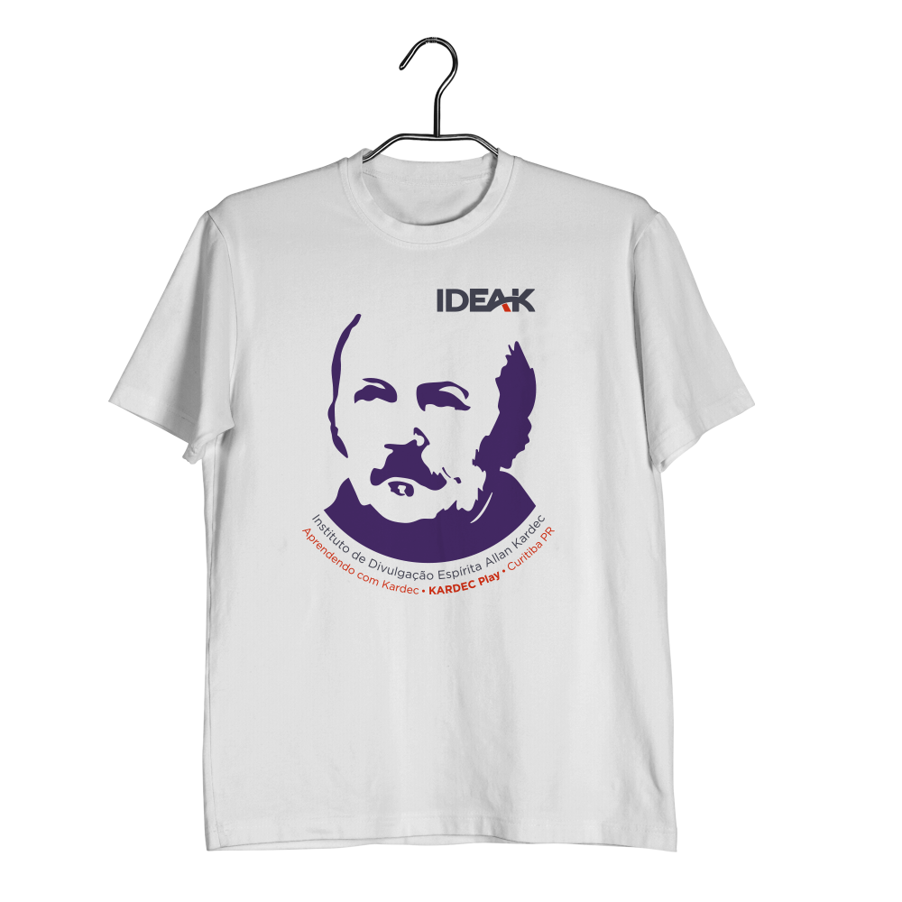 Camiseta-IDEAK-Aprendendo-com-Kardec